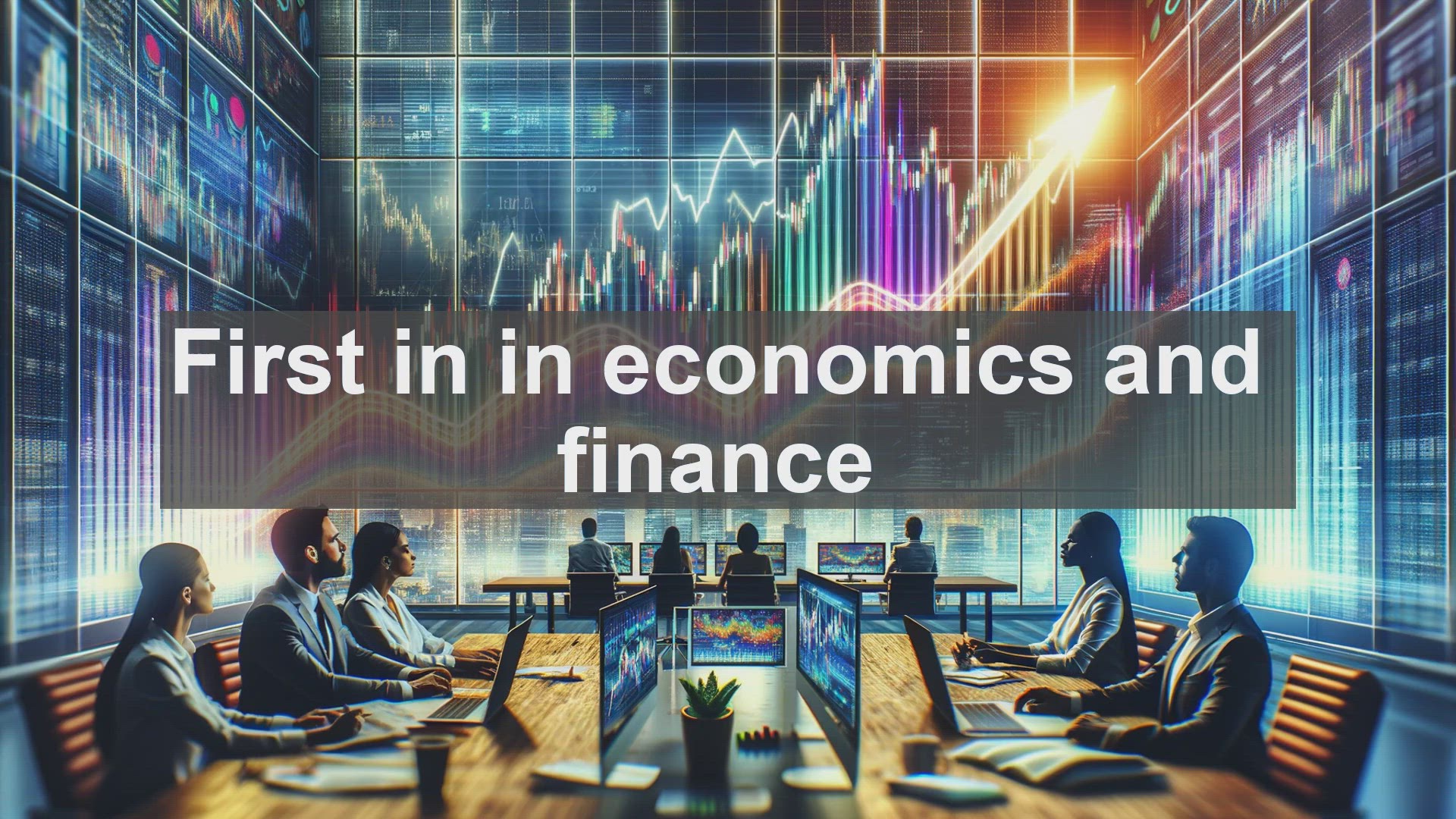 'Video thumbnail for First in in economics and finance'