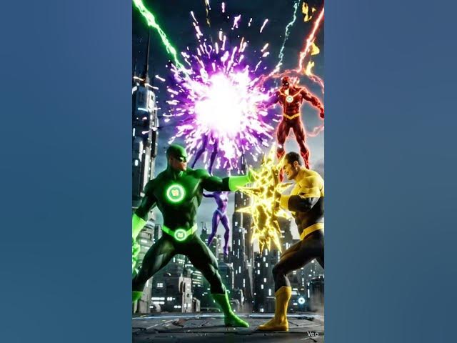 Video thumbnail for Green Lantern versus Sinnestro Red lantern versus Star Sapphire https://walmrt.us/4esVqHs