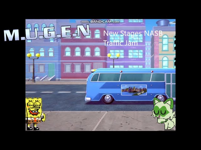 Video thumbnail for Mugen New Stages NASB Traffic Jam By Me
