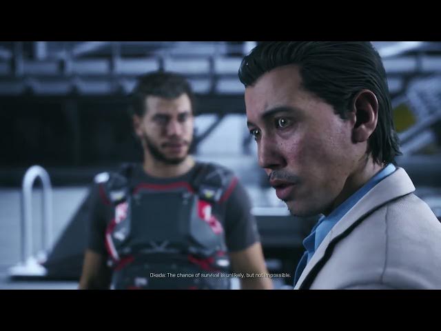 Video thumbnail for MindsEye - 29. Send Them All To Hades: Meet With Okada (Gives DC-3 Drone) Cutscene | Destroy Robots