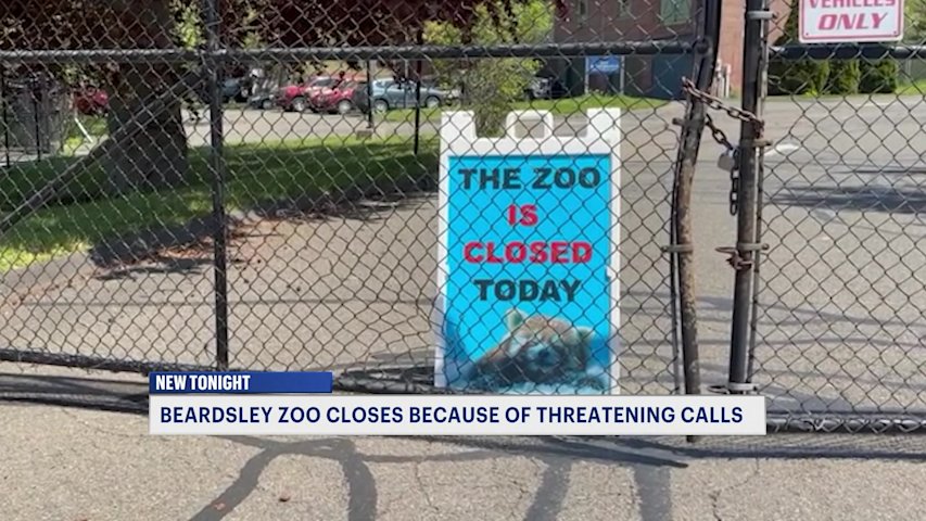 Video thumbnail for Beardsley Zoo closes temporarily after series of threatening calls prompts safety review