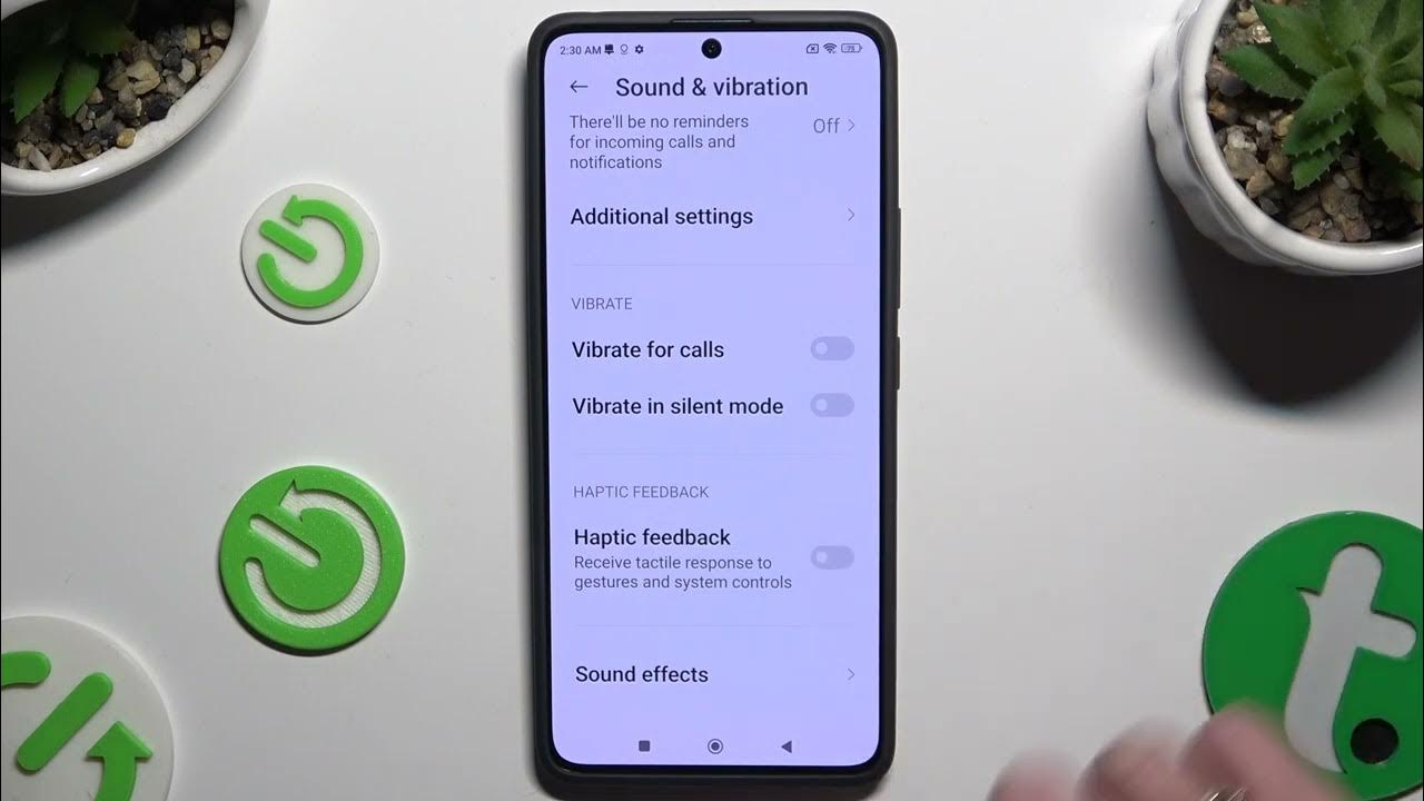 Video thumbnail for How to Find & Change Vibration Settings on POCO X6