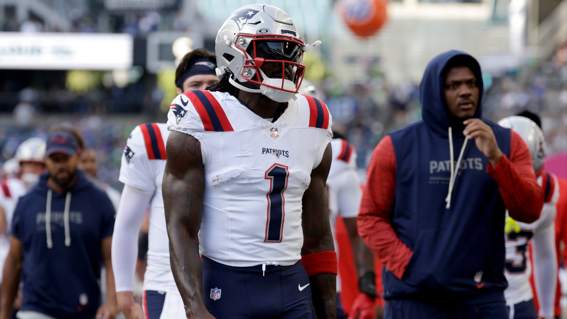 Video thumbnail for Drake Maye Must Stay Composed With A.J. Brown's Return