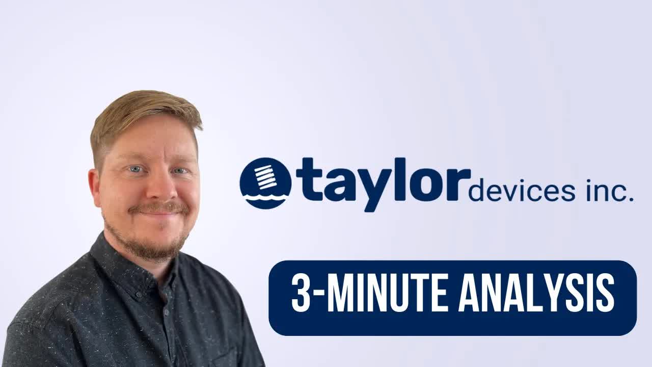 Video thumbnail for Should you buy Taylor Devices stock? (June 2024)