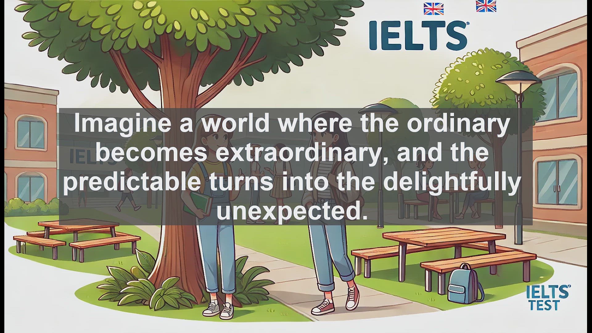 'Video thumbnail for 2000 Must Know IELTS 9.0 Vocabulary - Mastering 'Zany': A Fun Word for IELTS Success'