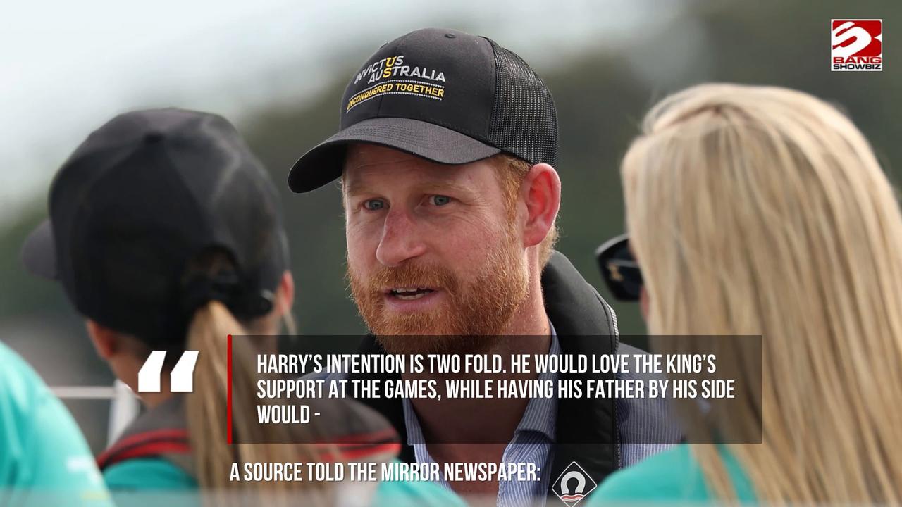 Video thumbnail for Prince Harry reportedly hopes to appear publicly alongside King Charles