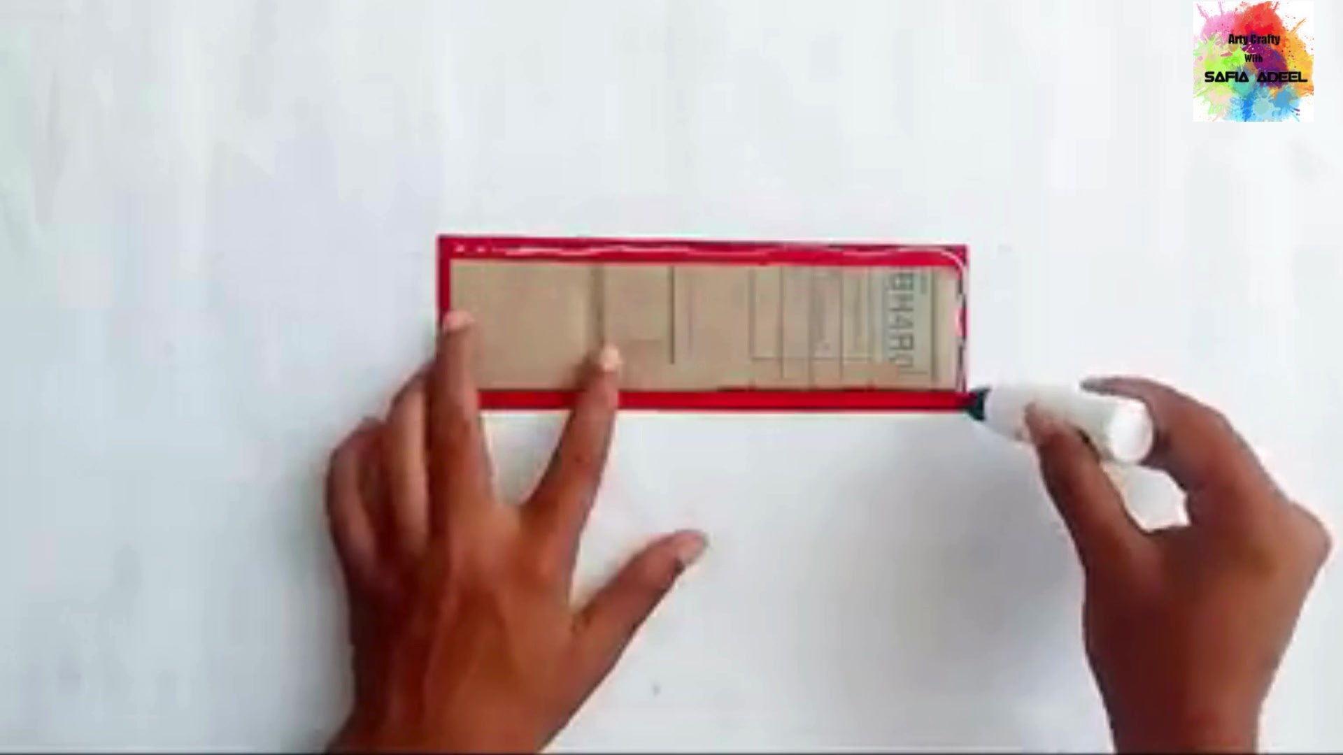 Video thumbnail for  DIY cardboard craft  Welcome board  Welcome wall hanging  Home sweet home