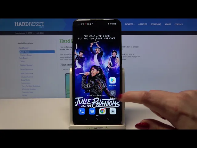 Video thumbnail for How to Activate High Contrast Text on OPPO A33 (2020) – Display Settings