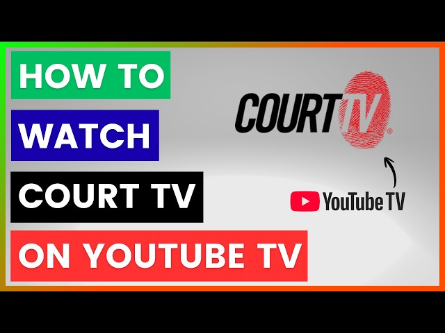 Video thumbnail for How To Watch Court TV On YouTube TV? [in 2026]