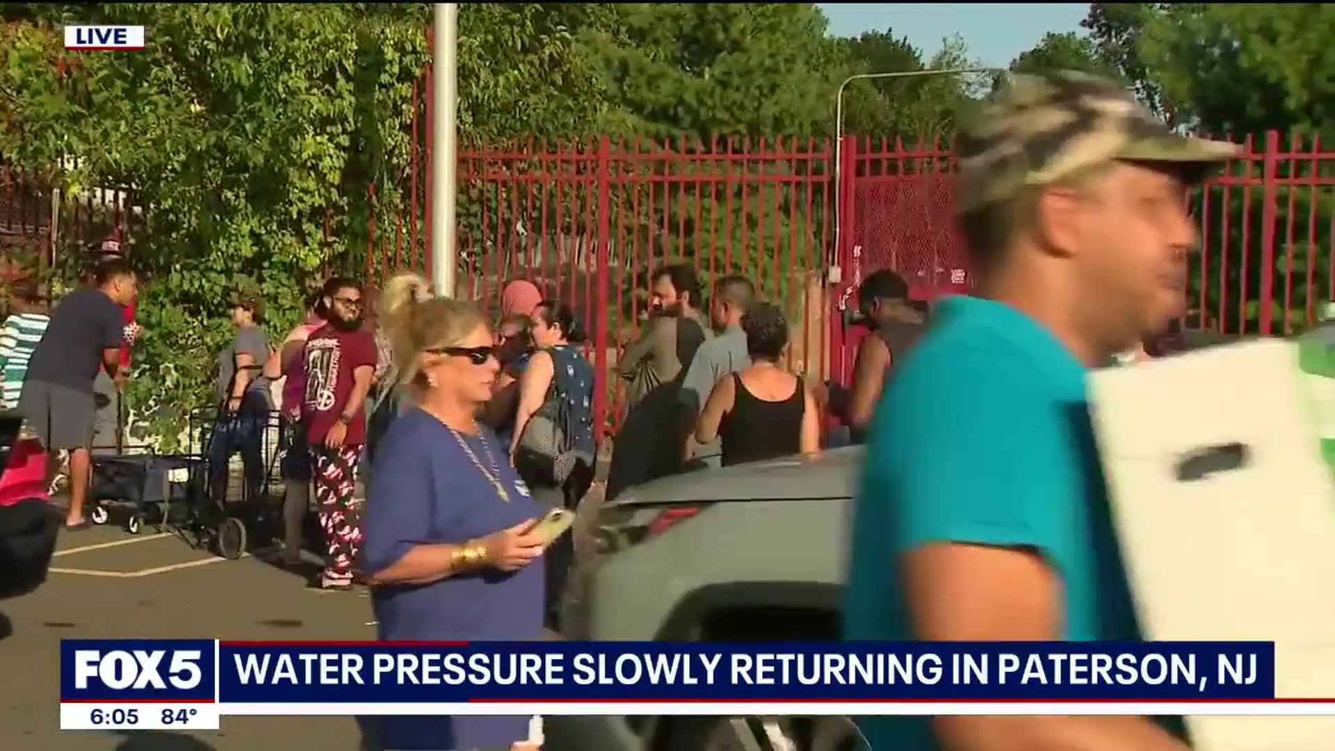 'Video thumbnail for Water pressure slowly returns to Paterson as repairs continue to be made'