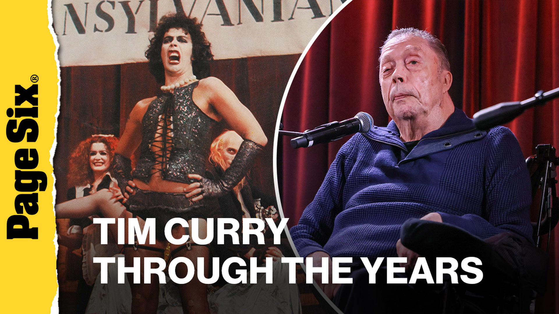 Video thumbnail for See Tim Curry through the years amid his passing