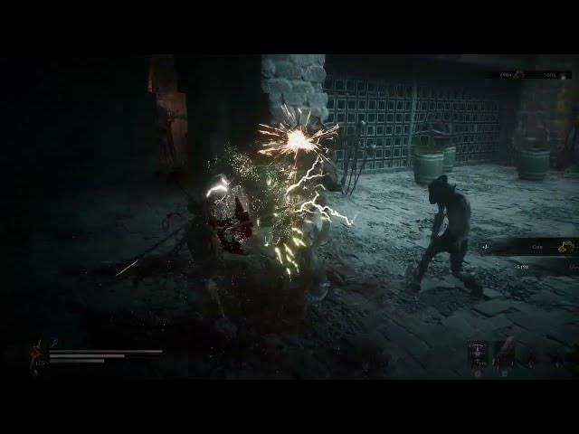 Video thumbnail for Mortal Shell 2 - Desolate Keep: First Fight with Grisha Remnant (Level 4) Mantis Creature