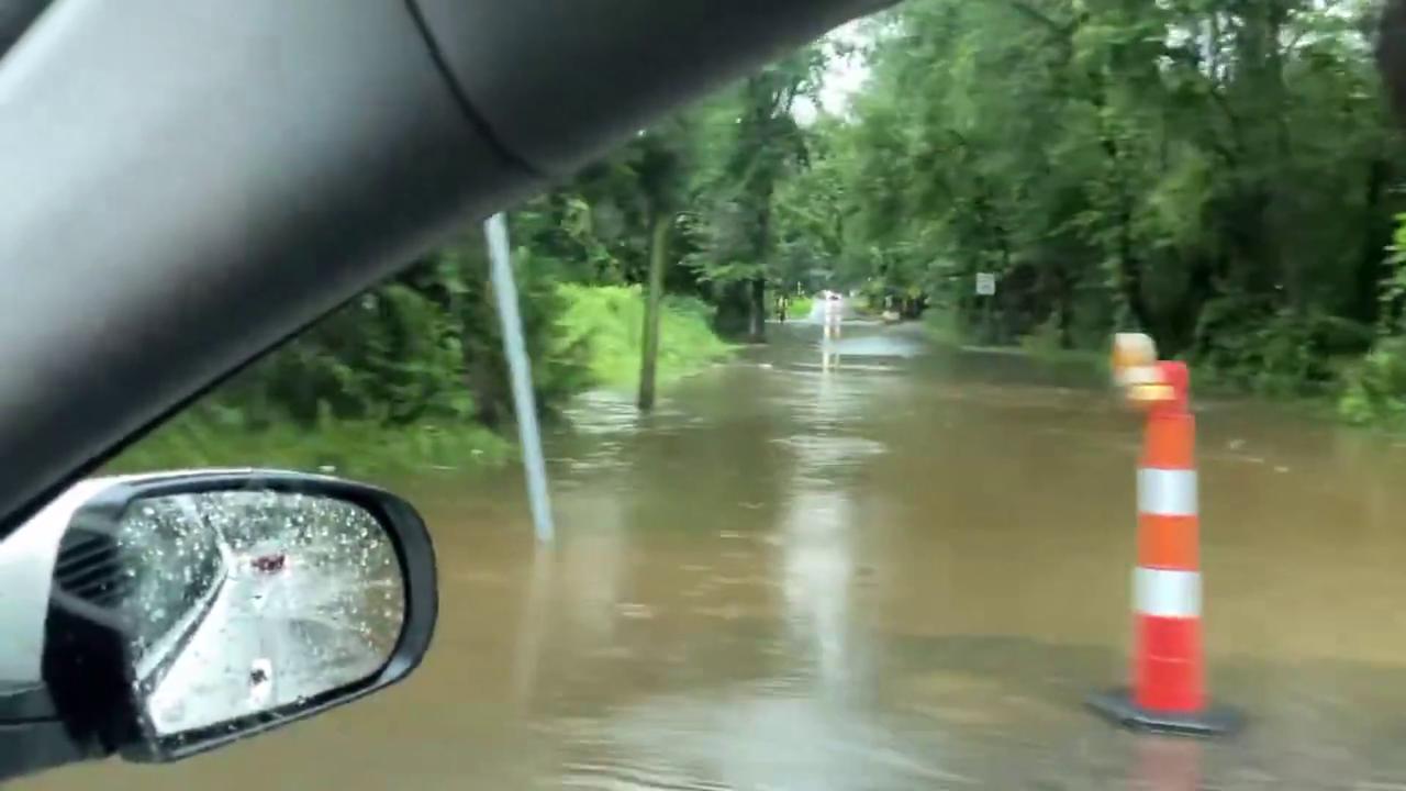 Video thumbnail for US: Tropical Storm Arthur Remnants Bring Deadly Flooding to Mississippi Gulf Coast.