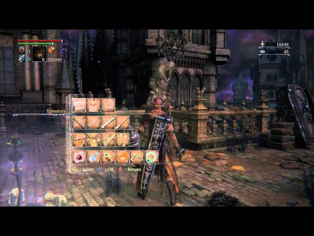 Video thumbnail for Bloodborne - Central Yharnam: Clawmark Rune (Strengthens Visceral Attacks) via Random Halfbeast  PS4