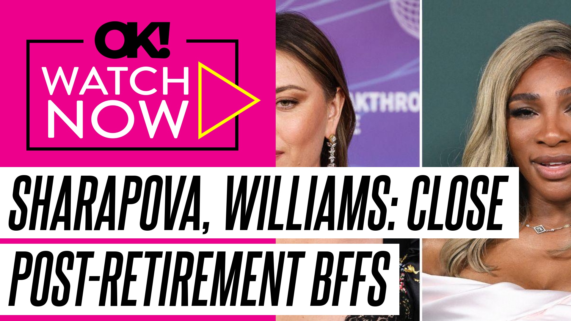 Video thumbnail for Rivals No More? Maria Sharapova and Serena Williams Reveal Surprisingly 'Close' Relationship Post-Retirement