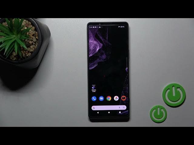 Video thumbnail for How to Switch On Flashlight on SONY Xperia 1 IV - Activate Flashlight