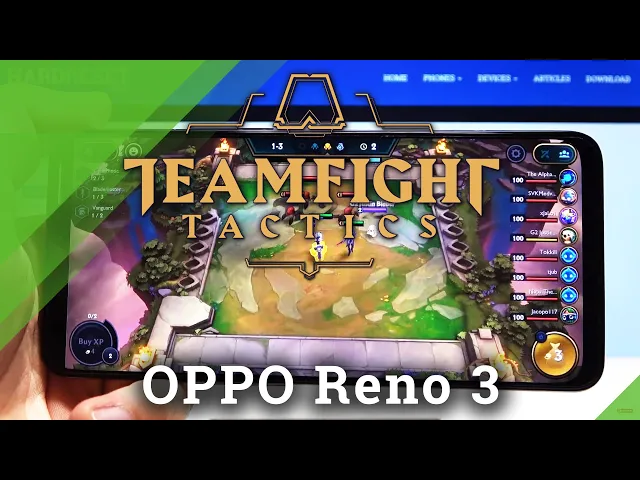 Video thumbnail for TFT Mobile on OPPO Reno 3 – High Graphics Test