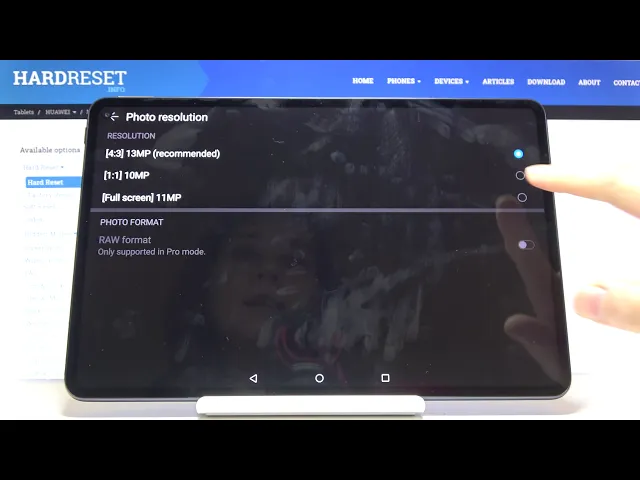 Video thumbnail for How to Change Photo Quality on Huawei MatePad Pro - Manage Photo Resolution