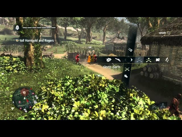 Video thumbnail for Assassin's Creed IV: Black Flag - Imagine My Surprise: Tail Hornigold & Rodgers at Plantation, Ezio