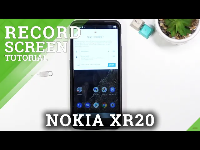 Video thumbnail for How to Use Screen Recorder on NOKIA XR20 - Record Screen