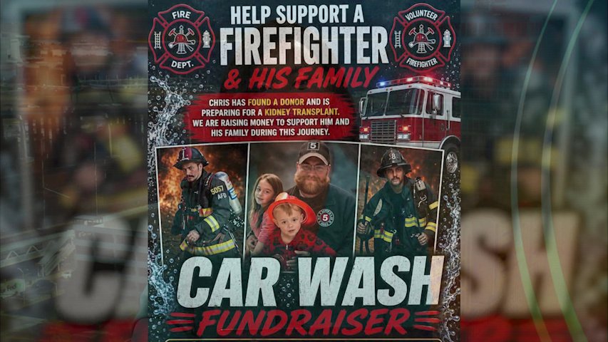 Video thumbnail for Derby firefighter’s search for kidney donor ends with successful match