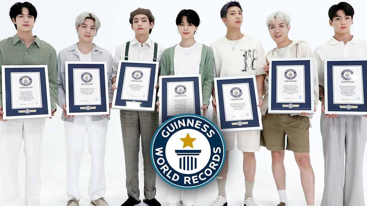 'Video thumbnail for BTS have so many records!'