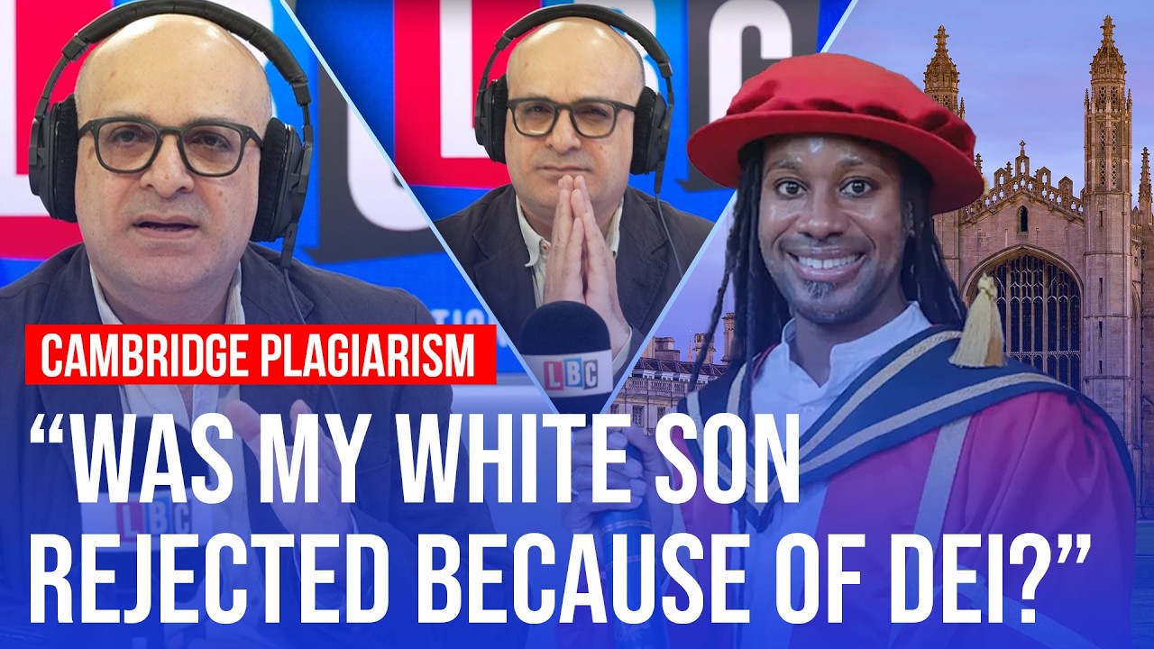 Video thumbnail for LBC caller: Did Cambridge reject my son because he's white?