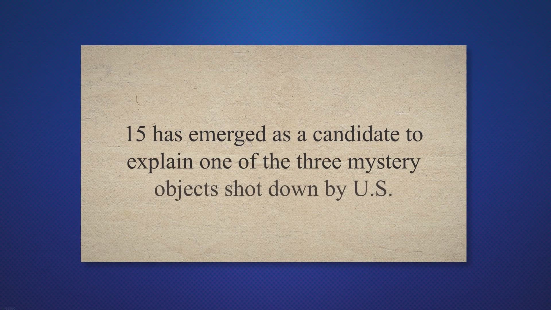 Video thumbnail for The Hobby Club is concerned their missing balloon have been shot down by the USAF