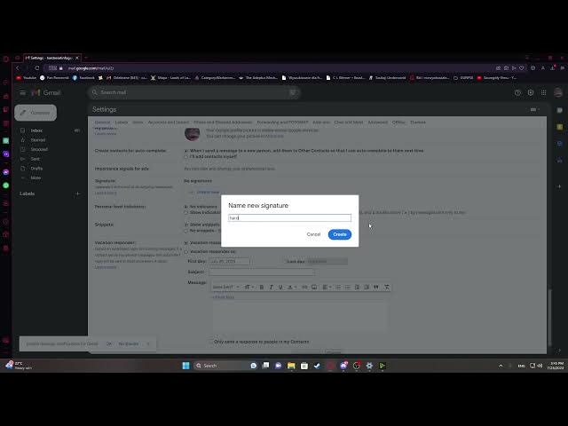 Video thumbnail for How To Add Signature On Gmail