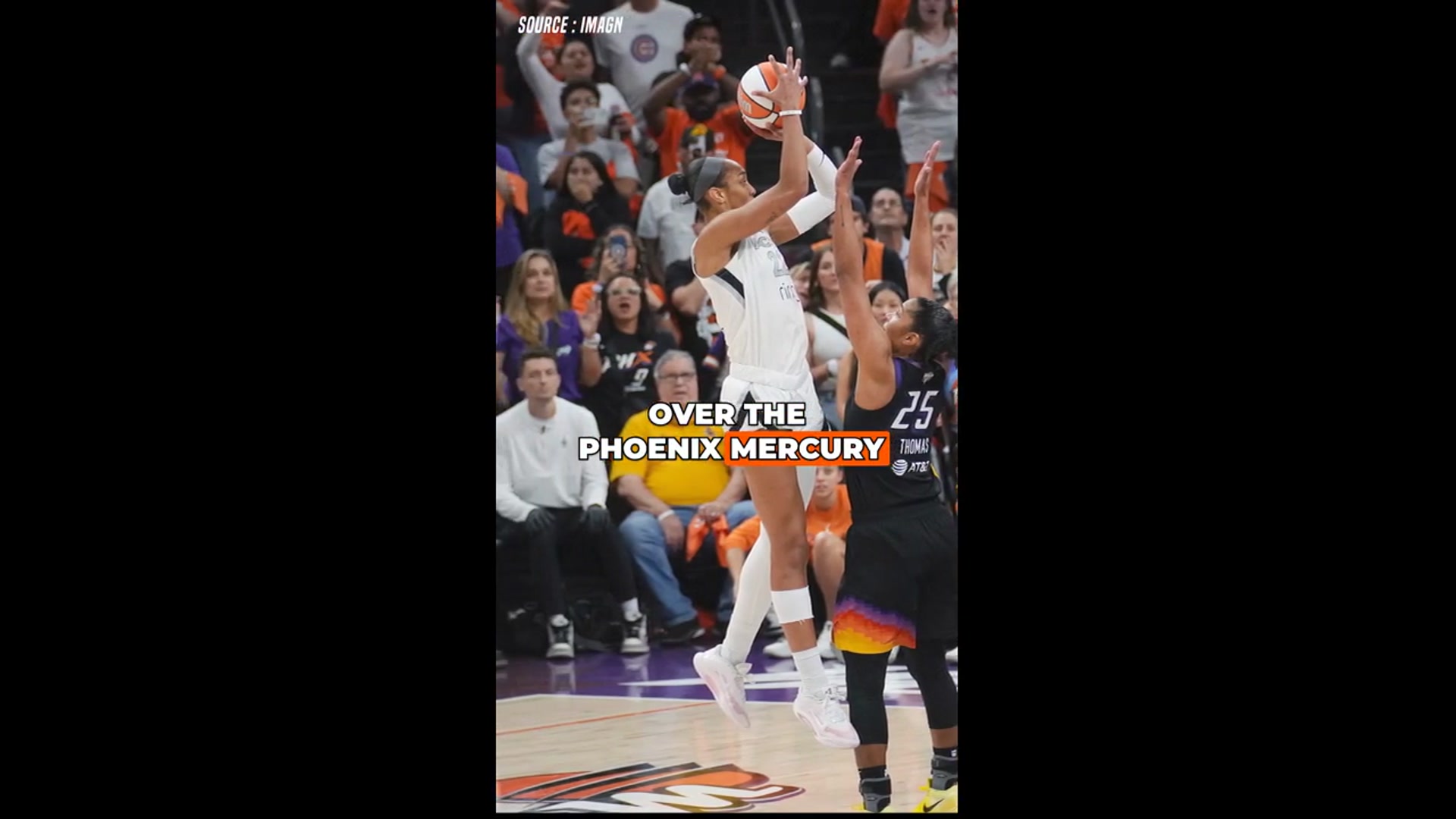 'Video thumbnail for A’ja Wilson Hits Clutch Game-Winner to Lift Las Vegas Aces in WNBA Finals'