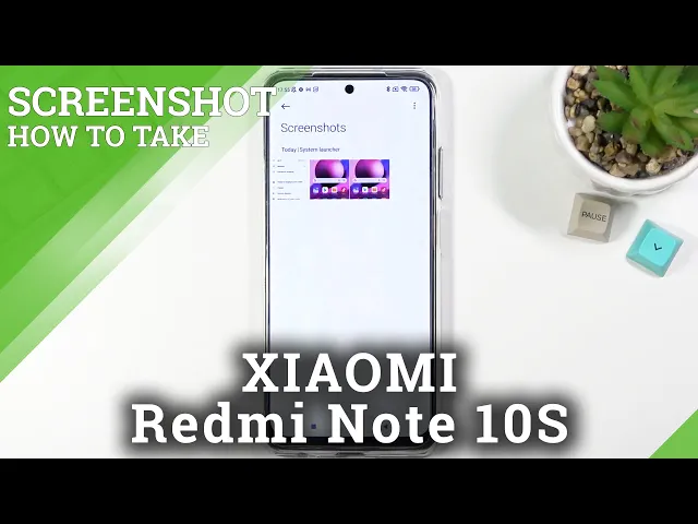 Video thumbnail for How to Take Screenshot on XIAOMI Redmi Note 10S - Capture Screen / Long Screenshot Instructions