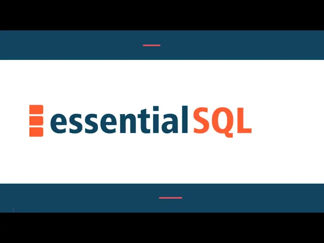 Video thumbnail for Simple Date Functions and Sliding Date Window Filters | Essential SQL