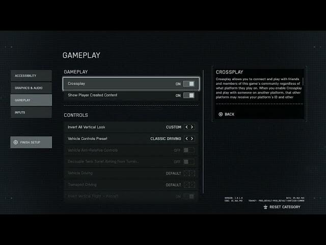 Video thumbnail for Battlefield 6 - Playstation 5 Initial Set Up: Accessibility | Graphics | Audio | Gameplay | Inputs