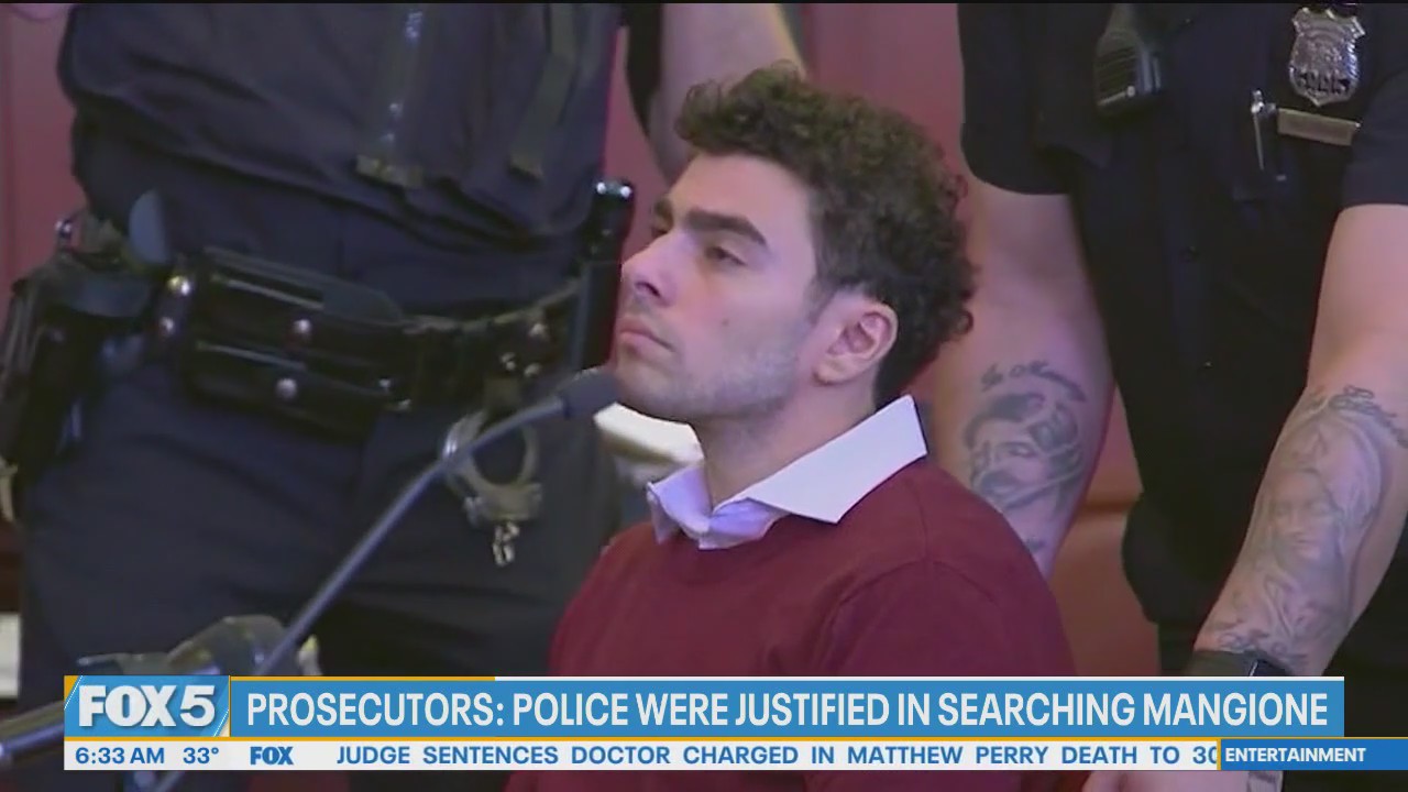 Video thumbnail for Mangione due back in NYC court on anniversary of CEO’s killing