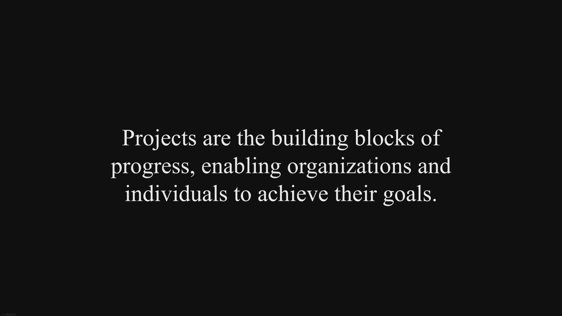 'Video thumbnail for Exploring the Different Types of Projects: A Comprehensive Guide'