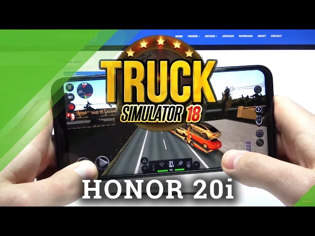 Video thumbnail for Gaming Performance Test on Honor 20i - Truck Simulator 2018 Gameplay