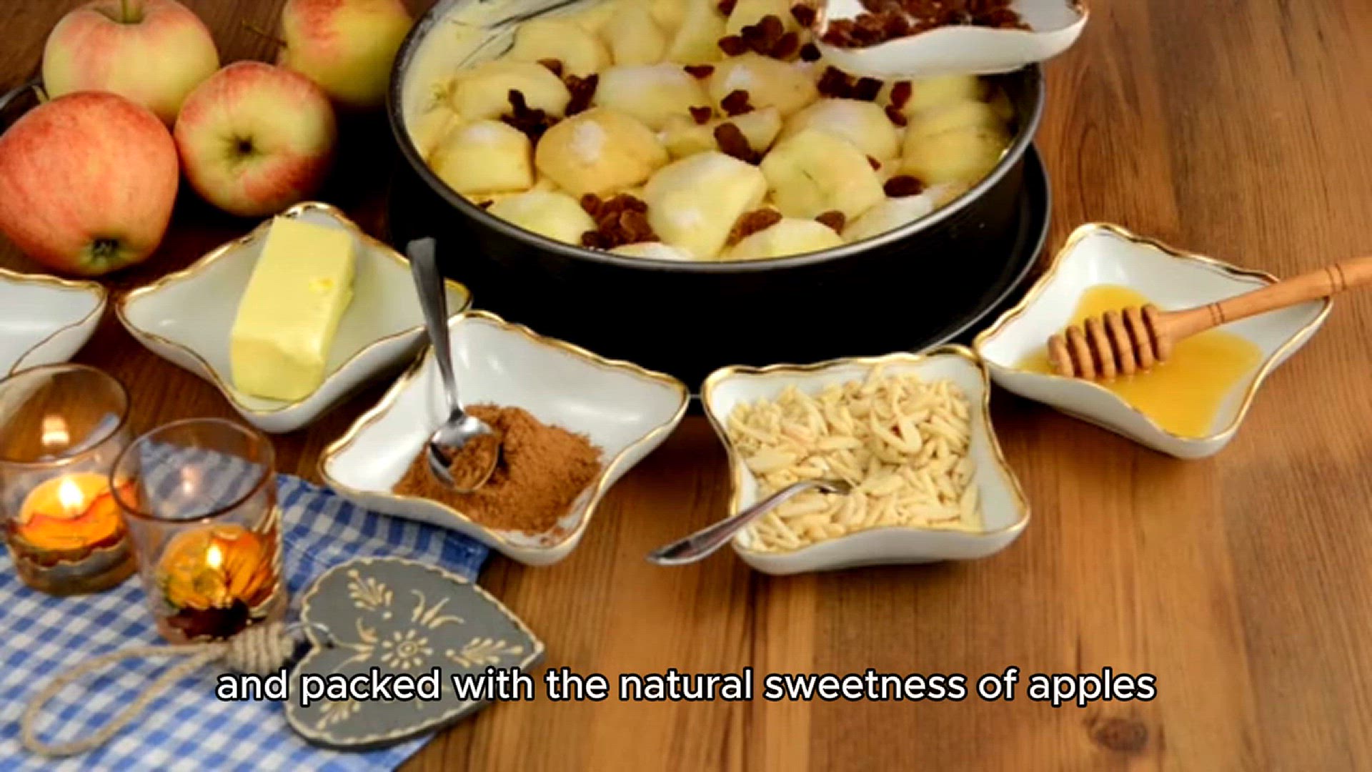 Video thumbnail for apple recipe