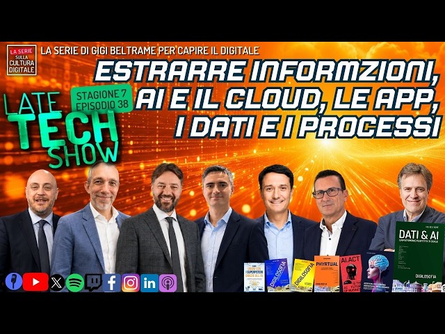 Video thumbnail for Estrarre informazioni, AI e il cloud, le App, i dati e i processi - S07e38