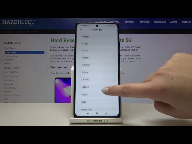 Video thumbnail for How to Change System Language in XIAOMI Mi 10T Lite 5G – Language Settings