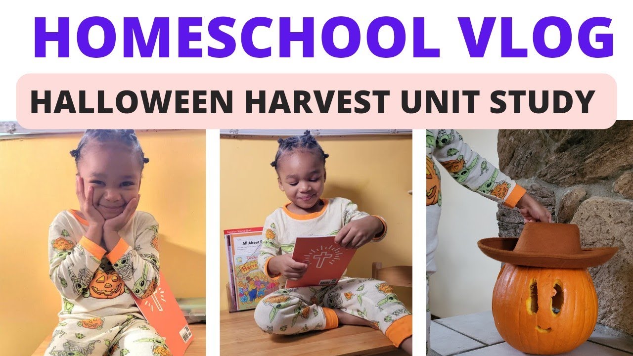 Video thumbnail for Day In The Life Of A Homeschool Mom: Morning Routine, Special Harvest Unit & Pumpkin Carving
