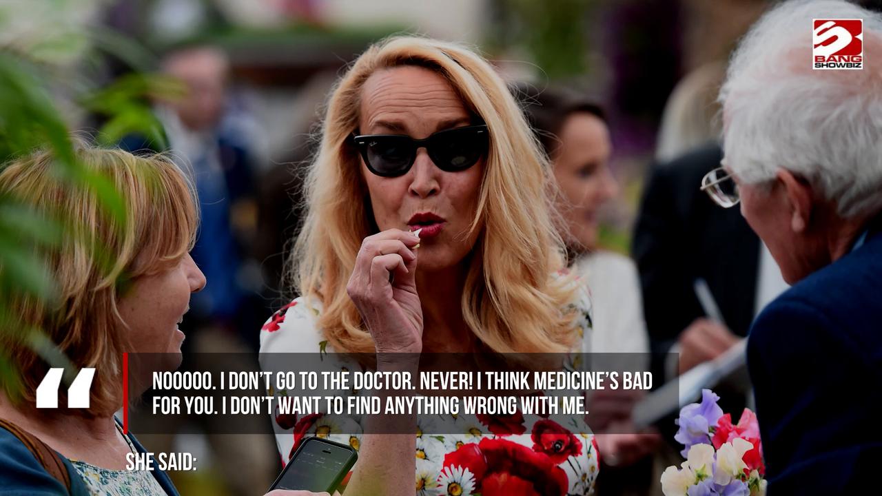 Video thumbnail for Jerry Hall rules out cosmetic surgery