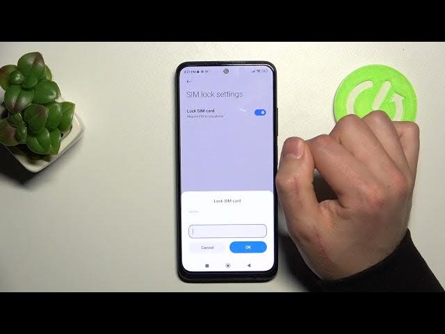 Video thumbnail for How to Lock SIM Card with PIN in Xiaomi Redmi Note 11S – Add PIN to SIM Card
