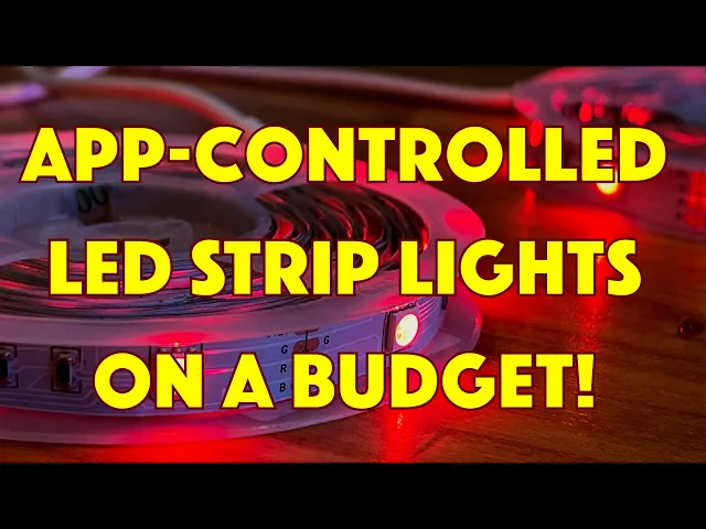 Video thumbnail for ECOLOR Smart LED Strip Light -- REVIEW