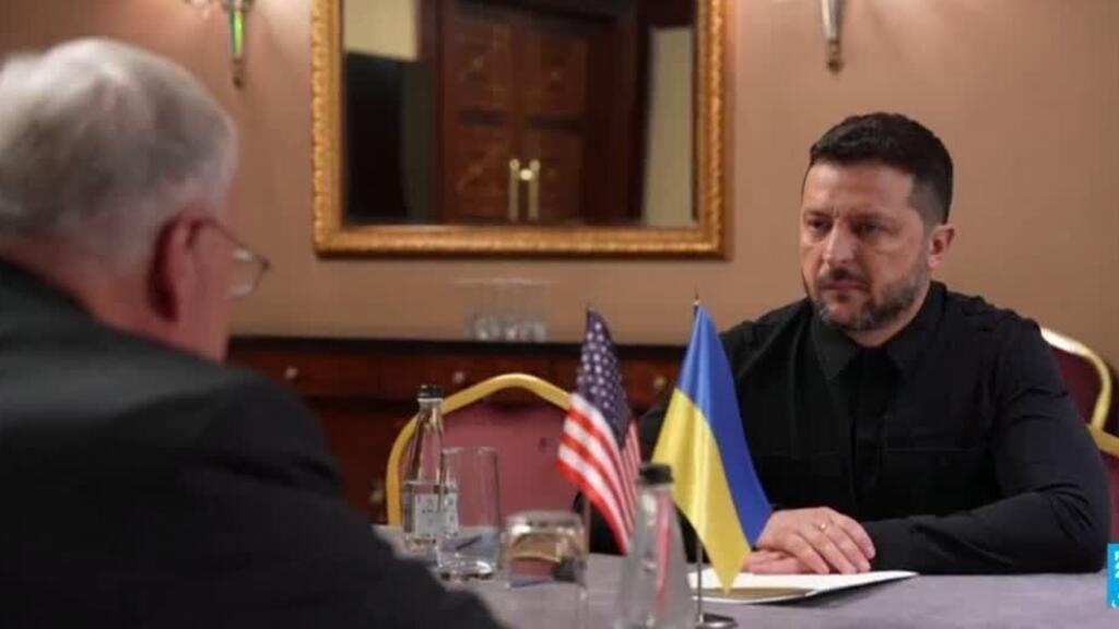 Video thumbnail for Ukraine: Zelensky asks for more Patriot interceptors as civilian deaths hit highest level since 2022
