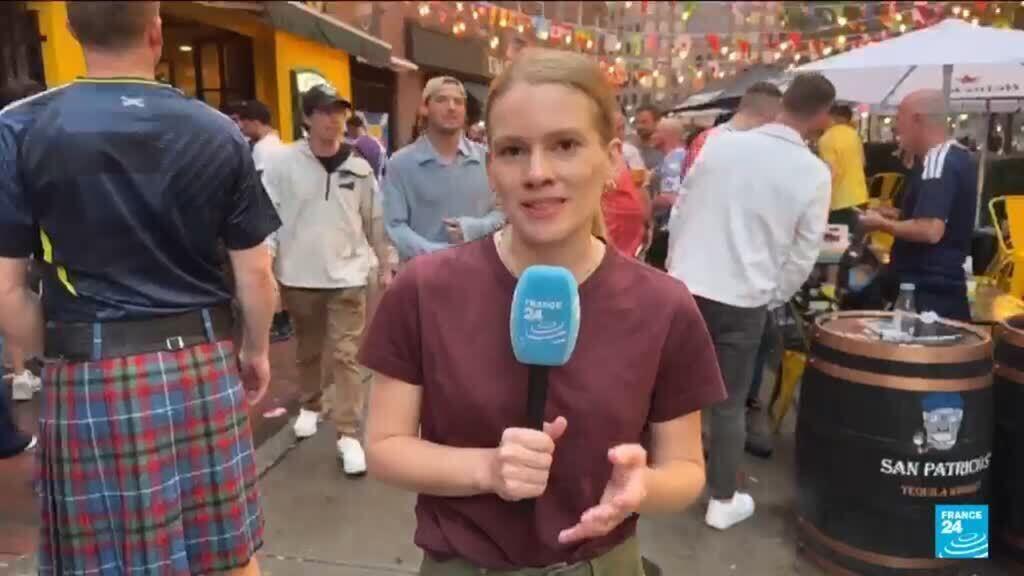 Video thumbnail for 'No Scotland, no party': Tartan army take over Boston for first world cup since 1998