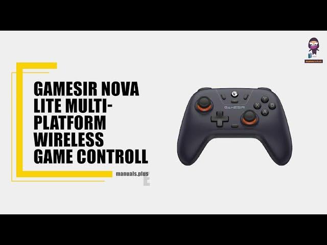 Video thumbnail for GameSir Nova Lite Multi-Platform Wireless Game Controller Unboxing & Setup Guide