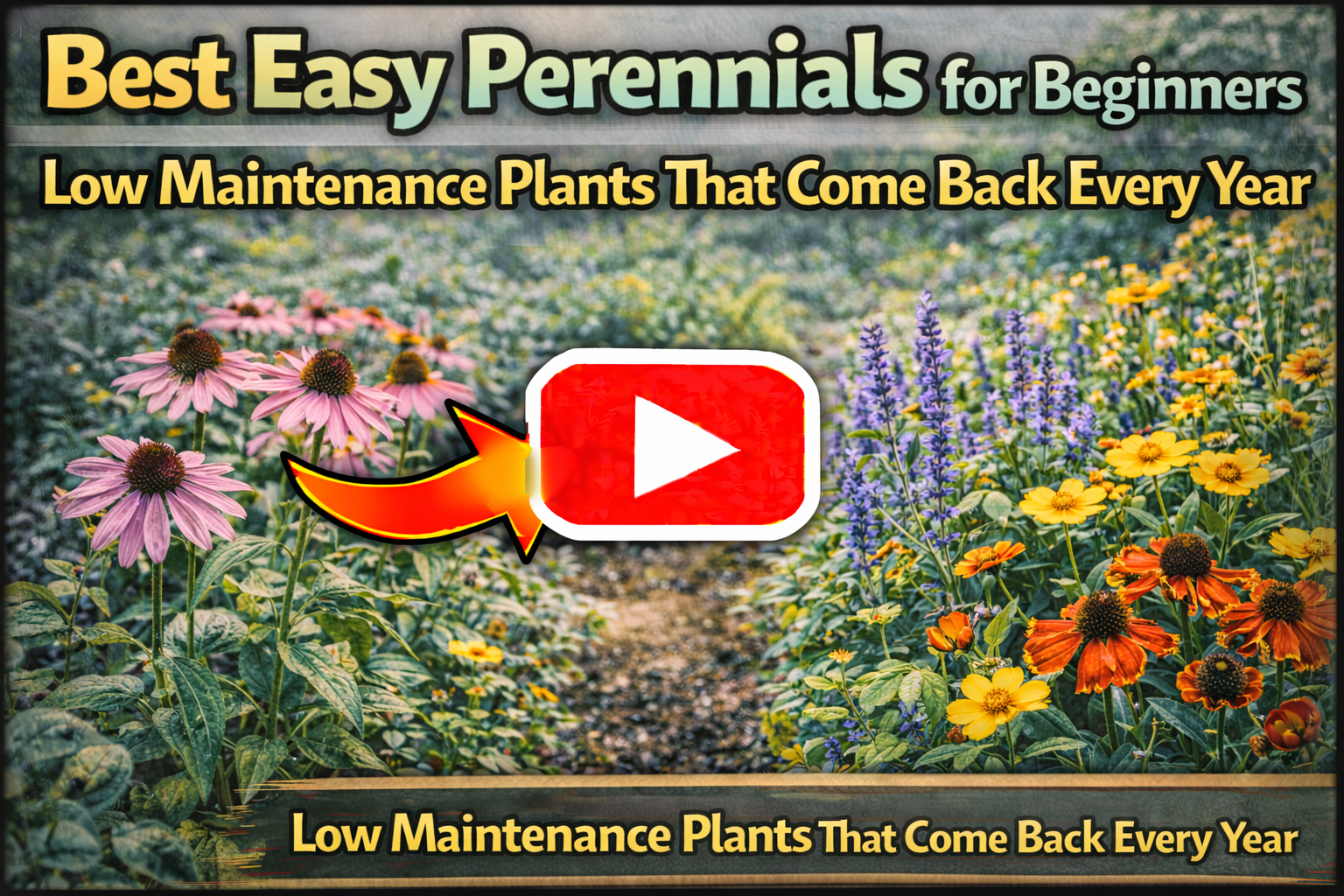 Video thumbnail for Best Easy Perennials for Beginners | Low Maintenance Plants That Come Back Every Year
