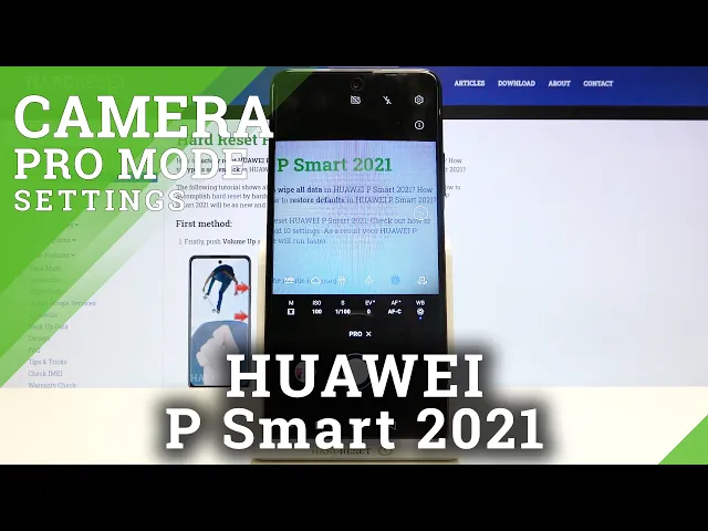 Video thumbnail for How to Enter Camera Pro Mode in HUAWEI P Smart 2021 – Advanced Camera Features