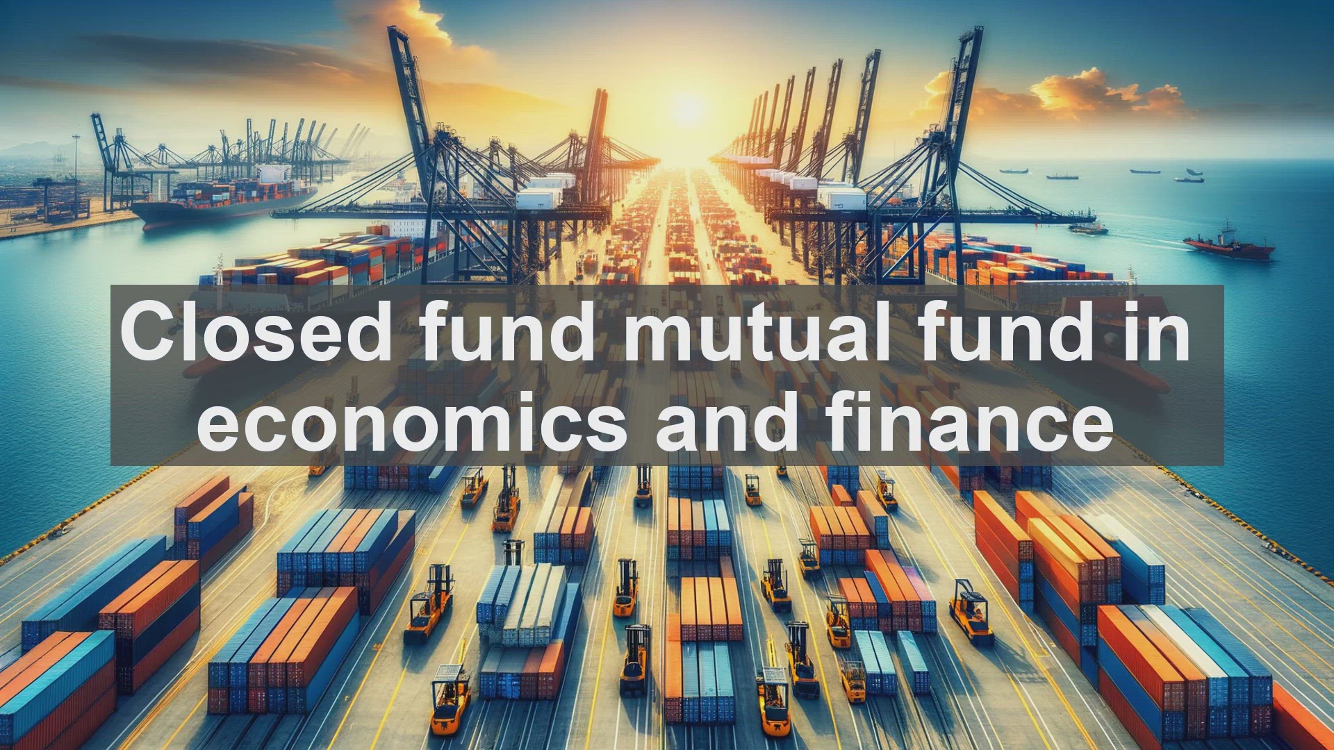'Video thumbnail for Closed fund mutual fund in economics and finance'