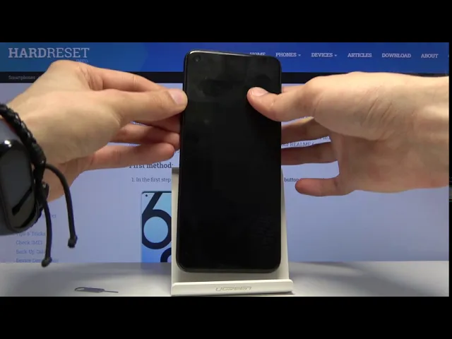 Video thumbnail for How to Insert Nano SIM and Micro SD to REALME 6S – SIM Card Installation